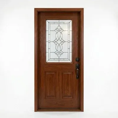 Entry doors in a range of styles and finishes