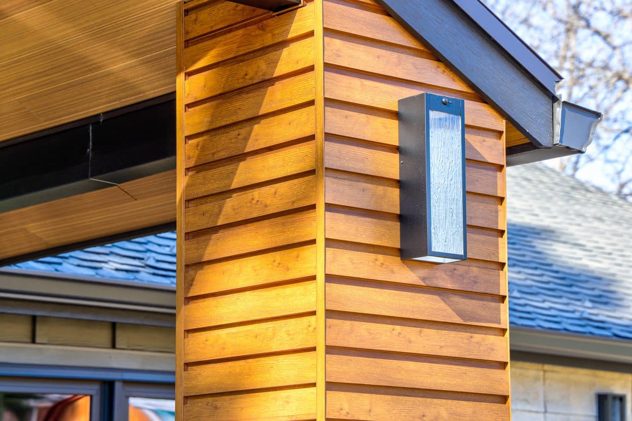 Home exterior with aluminum siding in Boulder, Colorado