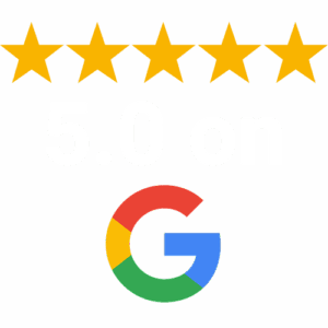 5-star Google rating for The Roofing & Siding Company Denver