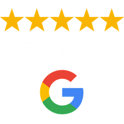 5-star Google rating for The Roofing & Siding Company Denver