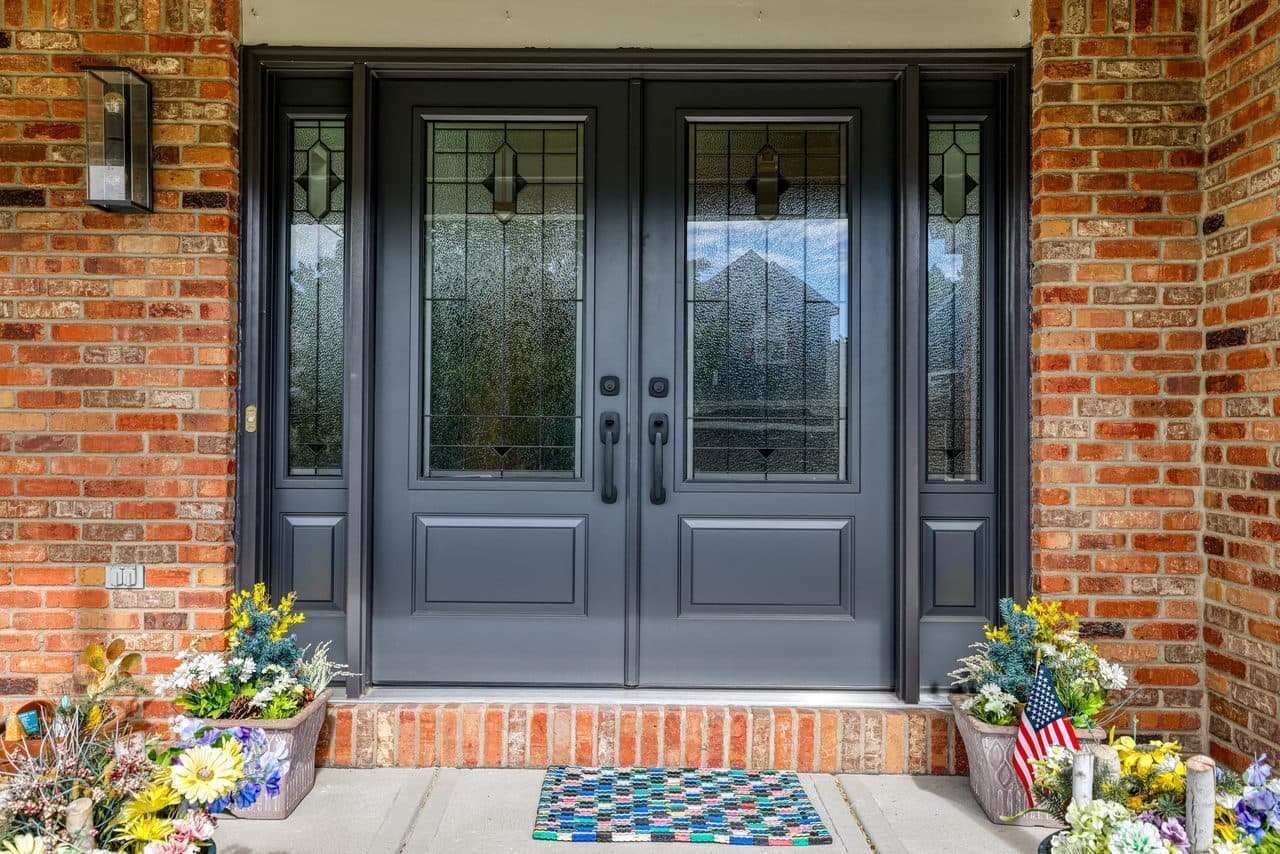 ProVia entry door installation on a home in Littleton, Colorado
