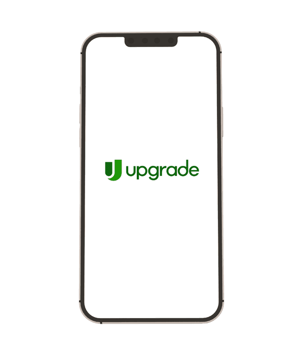 Upgrade financing app on a phone showing flexible payment options for a home improvement project in Denver, Colorado