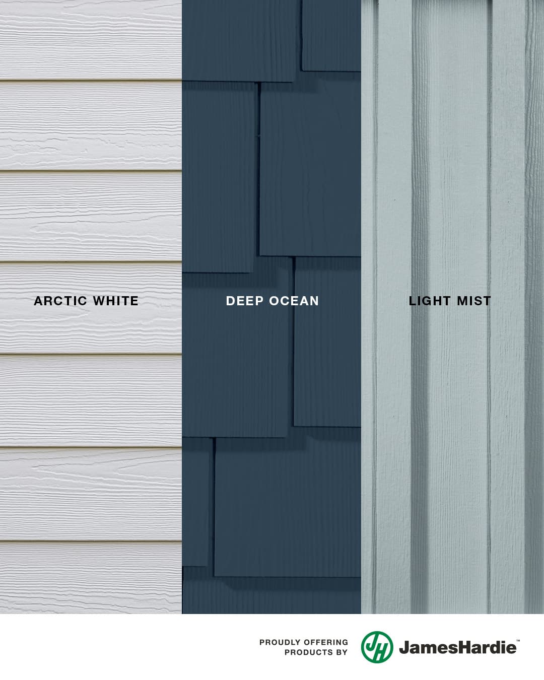 James Hardie's Spring Color Palette: A Look at the Statement Collection