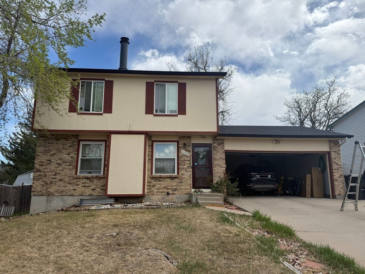 Before — Full Exterior Refresh in Westminster, CO: James Hardie Siding, ProVia Windows, and More